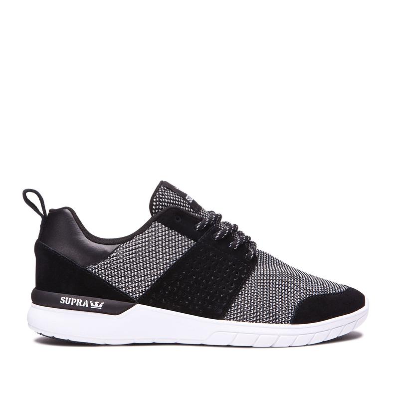 Supra SCISSOR Sneaker Low Herren Grau / Schwarz Online Bestellen XEFAS1695